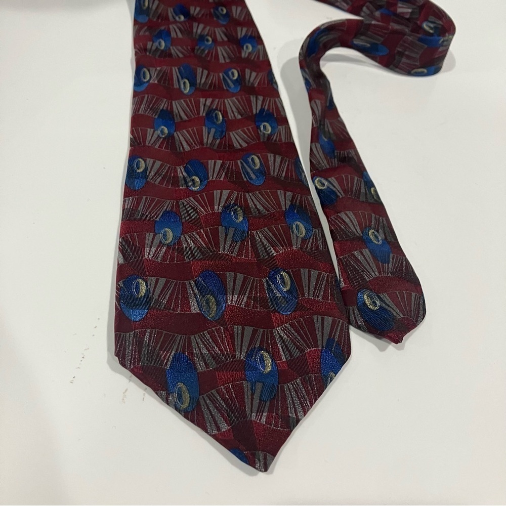 Dimitrius multicolored tie 100% silk made‎ in USA